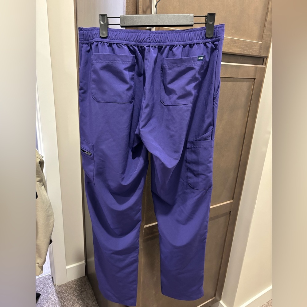 Purple scrub pants